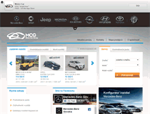 Tablet Screenshot of motor-car.sk